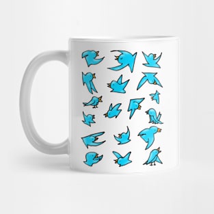 Blue birds Mug